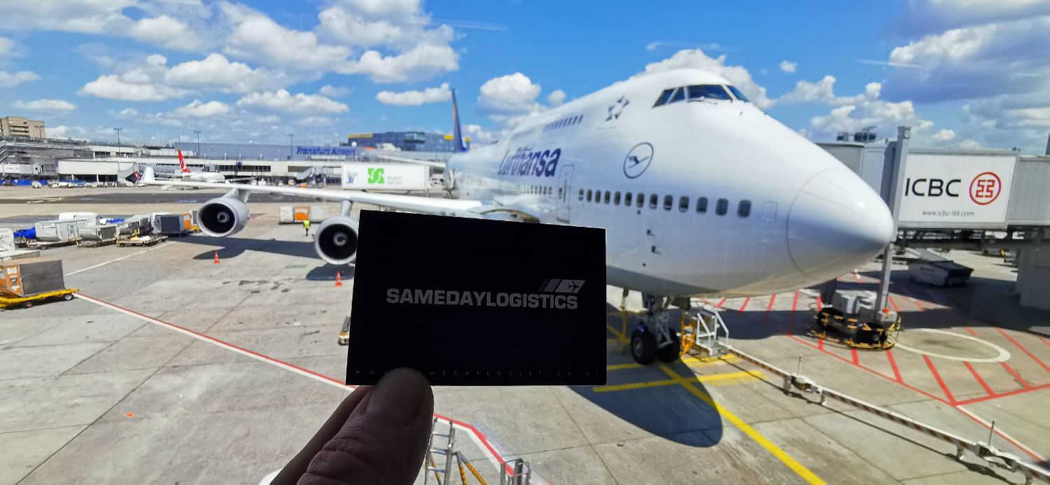 Samedaylogistic kurz vor dem Abflug