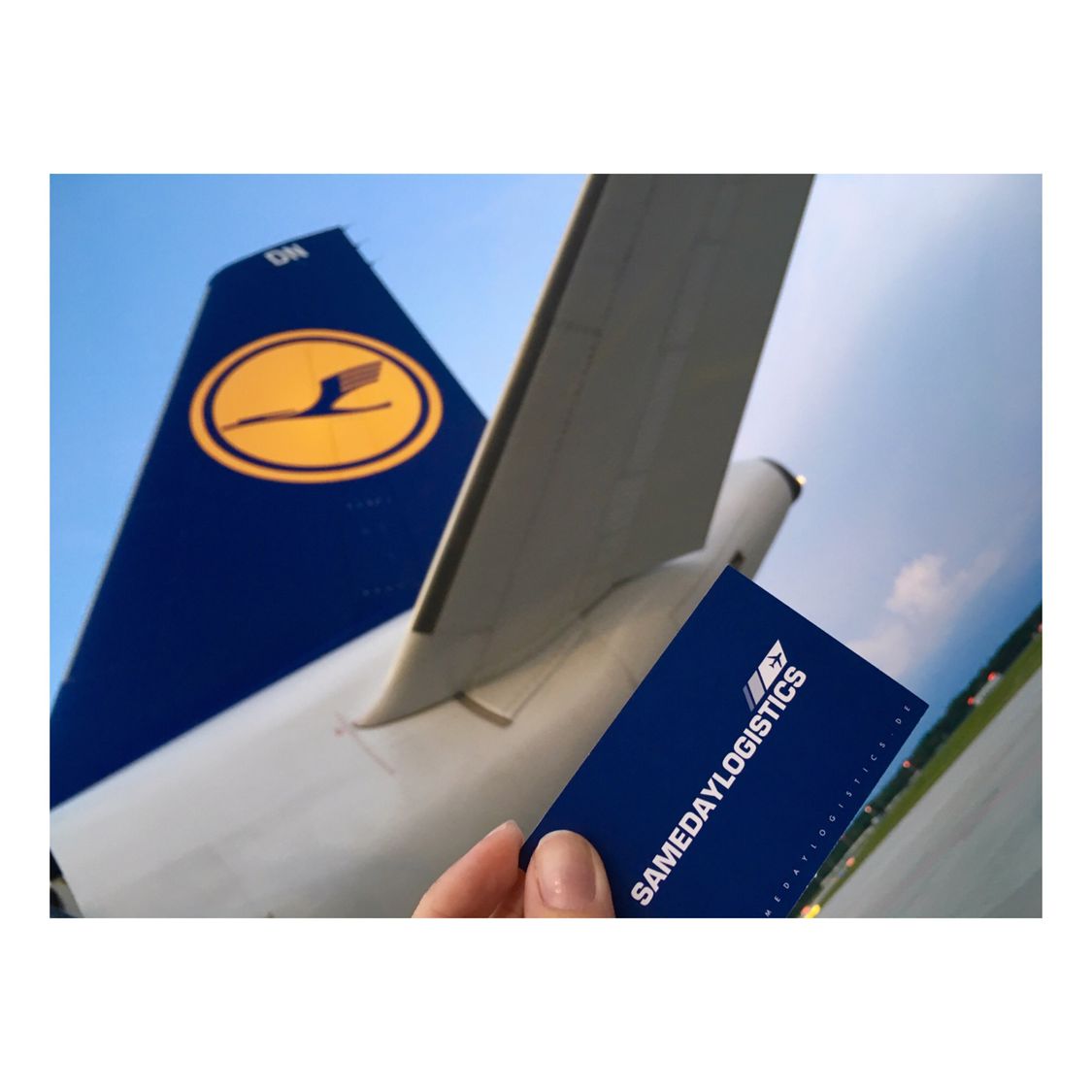 Samedaylogistic und Lufthansa